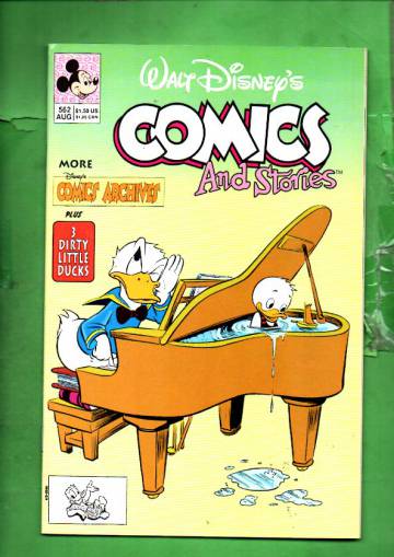 Walt Disney's Comics & Stories #562 Aug 91