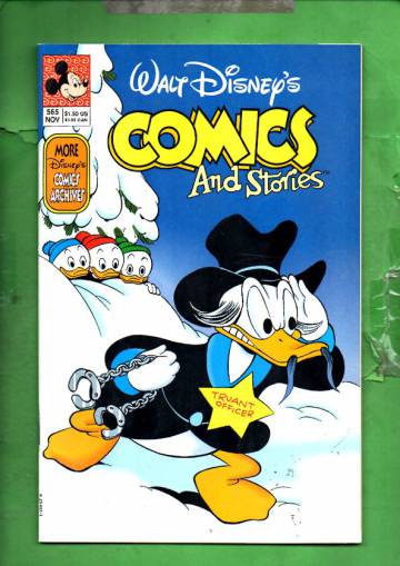 Walt Disney's Comics & Stories #565 Nov 91
