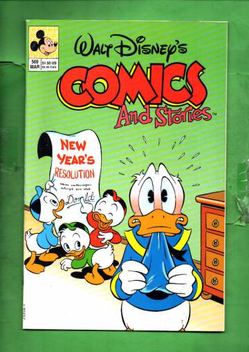 Walt Disney's Comics & Stories #569 Mar 92