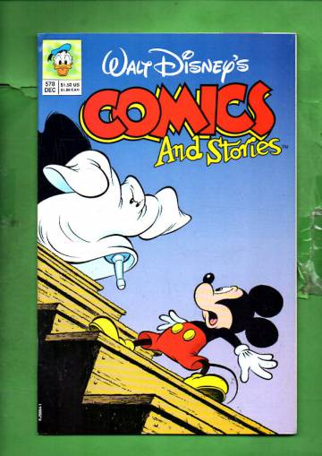 Walt Disney's Comics & Stories #578 Dec 92