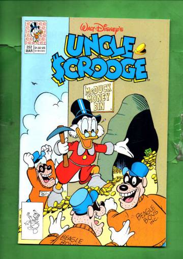 Walt Disney's Uncle Scrooge #252 Mar 91