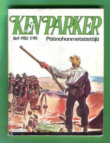 Ken Parker 4/82 - Päänahanmetsästäjä