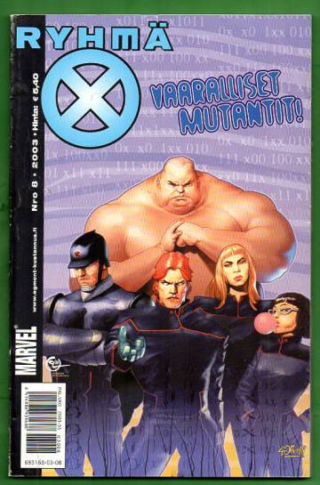 X-Men 8/03 (Ryhmä-X)