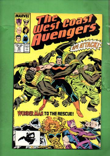 West Coast Avengers Vol. 2 #33 Jun 88