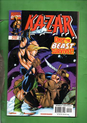 Ka-Zar Vol. 2 #19 Nov 98