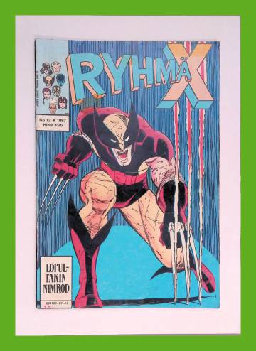 Ryhmä-X 12/87 (X-Men)