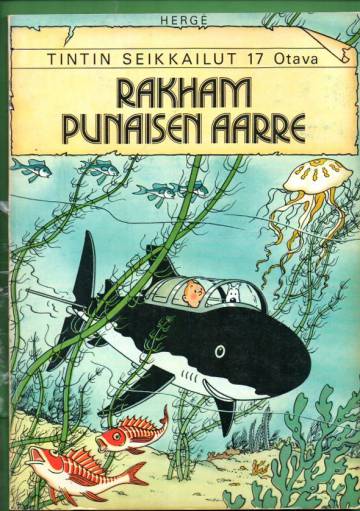 Tintin seikkailut 17 - Rakham punaisen aarre (1. painos)