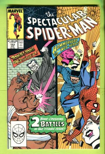 Spectacular Spider-Man #153 Aug 89