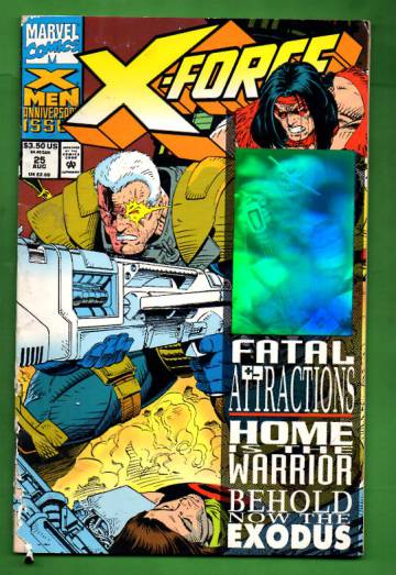 X-Force 25 / August 1993