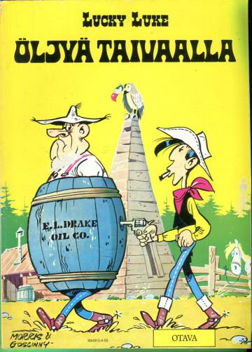 Lucky Luke 20 - Öljyä taivaalla (1.painos)