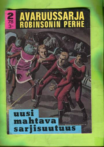 Avaruussarja - Robinsonin perhe 2/78