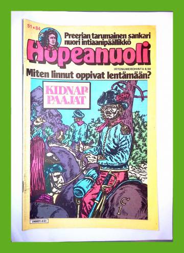 Hopeanuoli 51/84