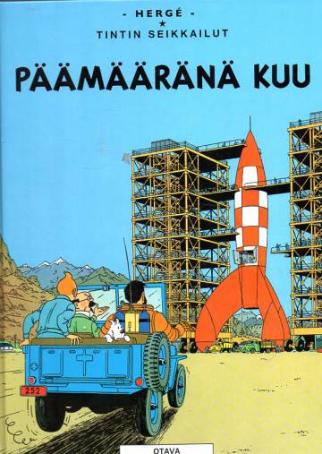 Tintin seikkailut 16 - Päämääränä kuu