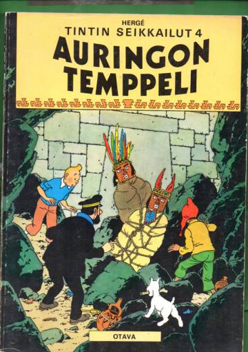 Tintin seikkailut 4 - Auringon temppeli (Tintti)