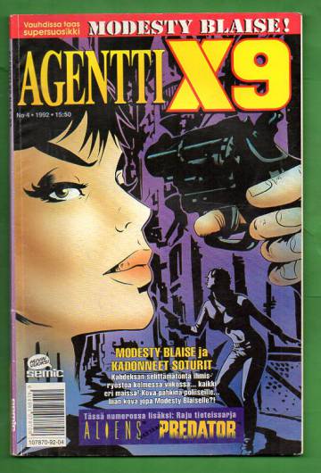 Agentti X9 4/92 (Modesty Blaise)