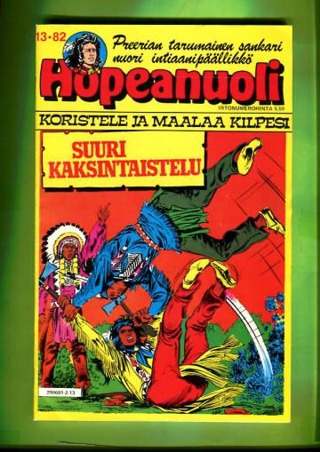 Hopeanuoli 13/82