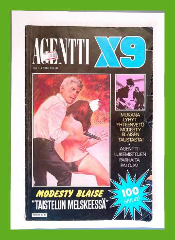 Agentti X9 1/86 (Modesty Blaise)