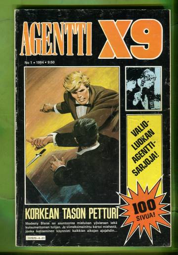 Agentti X9 1/84 (Modesty Blaise)