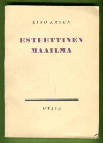 Esteettinen maailma