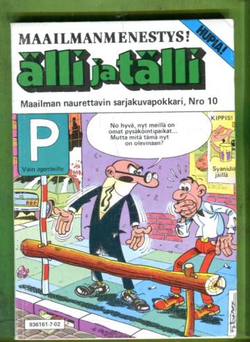 Älli ja Tälli -sarjakuvataskukirja 10