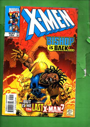 X-Men Vol 1 #92 Sep 99