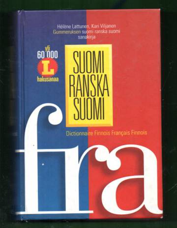 Suomi-ranska-suomi - Dictionnaire Finnois Français Finnois