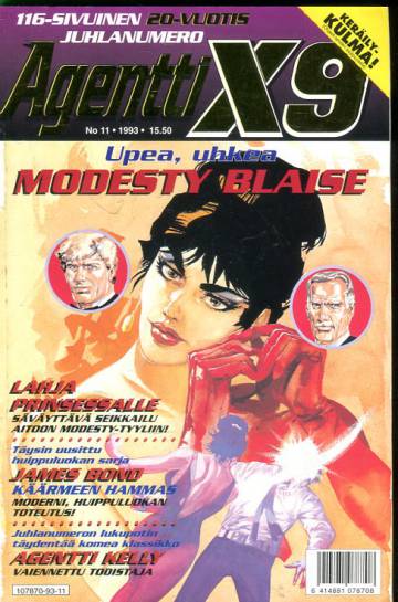 Agentti X9 11/93 (Modesty Blaise)