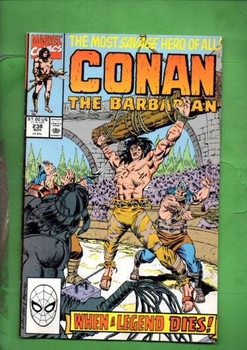 Conan the Barbarian Vol. 1 #238 Nov 90