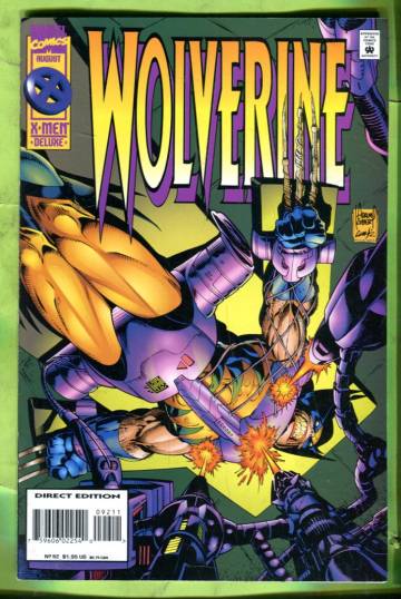 Wolverine Vol. 1 #92 Aug 95