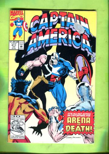 Captain America Vol. 1 #411 Jan 93