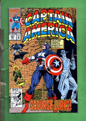 Captain America (1968-1996) #402 by Mark Gruenwald Captain America (1968-1996) #402 by Mark Gruenwald