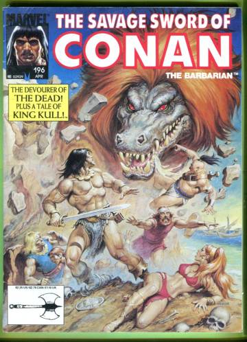 Savage Sword of Conan the Barbarian Vol. 1 #196 Apr 92