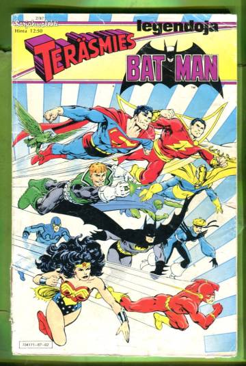 Sarjakuvalehti 2/87 - Teräsmies & Batman: Legendoja