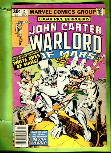 John Carter, Warlord of Mars Vol. 1 #2 Jul 77