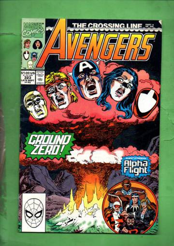 The Avengers Vol. 1 # 323  Late Sep 90