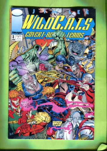 WildC.A.T.S: Covert Action Teams 3 (of 4) Dec 92