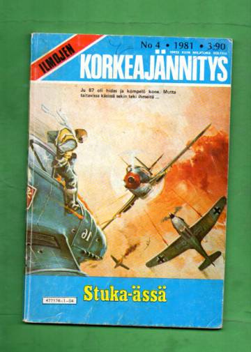 Ilmojen Korkeajännitys 4/81 - Stuka-ässä