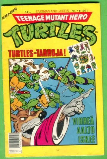 Teenage Mutant Hero Turtles 7/91
