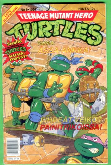 Teenage Mutant Hero Turtles 8/91