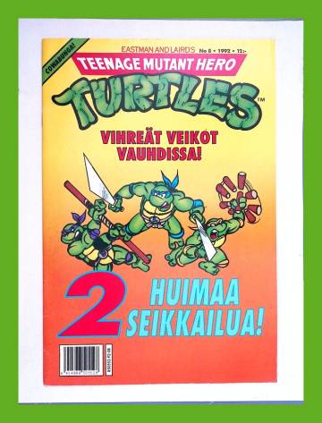 Teenage Mutant Hero Turtles 8/92