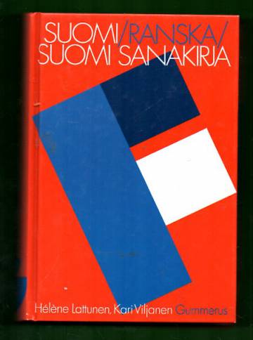 Suomi-ranska-suomi-sanakirja