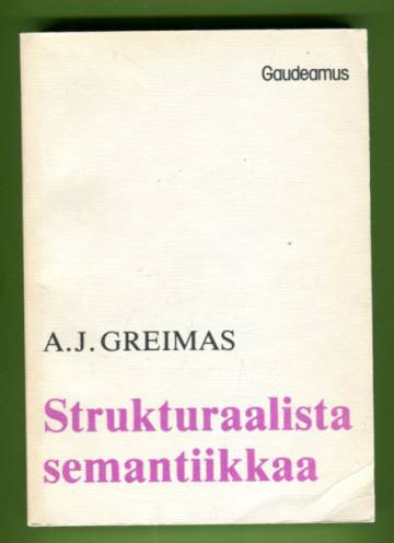 Strukturaalista semantiikkaa