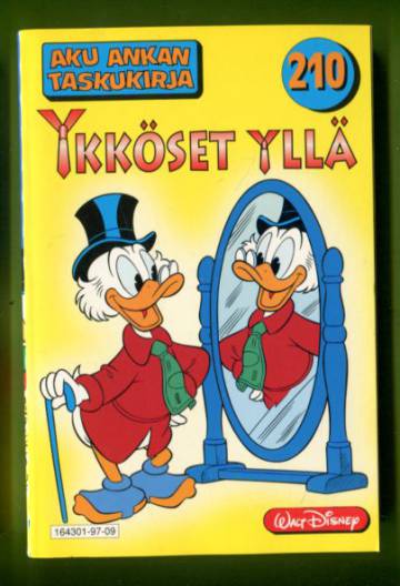 Aku Ankan taskukirja 210 - Ykköset yllä