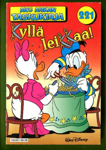 Aku Ankan taskukirja 221 - Kyllä leikkaa!