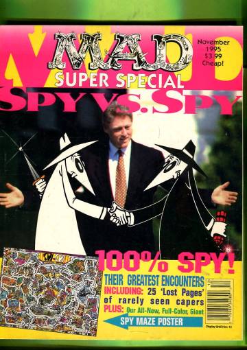MAD Super Special: Spy vs. Spy Nov 95 + JULISTE