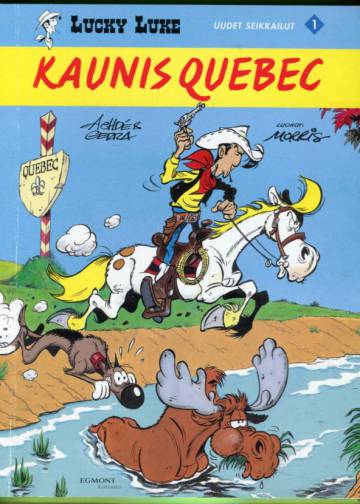 Lucky Luken uudet seikkailut 1 - Kaunis Quebec (1. painos)