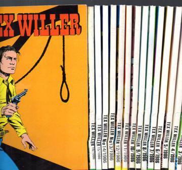Tex Willer -vuosikerta 1986 (1-16/86)