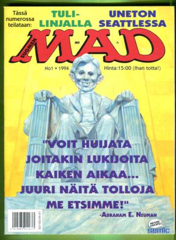 Suomen Mad 1/94 +LIITE