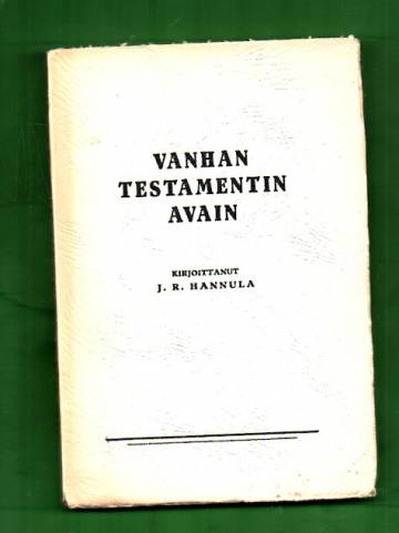 Vanhan Testamentin Avain