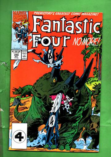 Fantastic Four Vol 1 #345 Oct 90